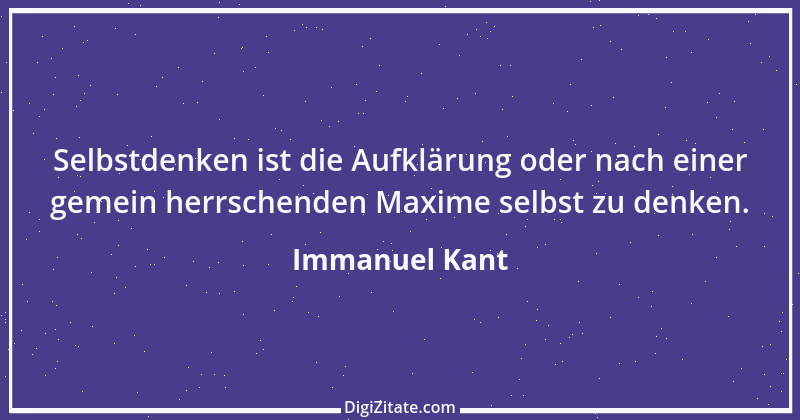 Zitat von Immanuel Kant 496