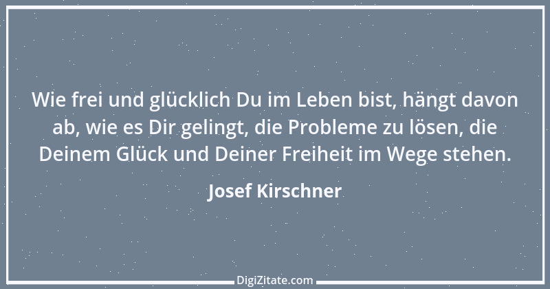 Zitat von Josef Kirschner 2