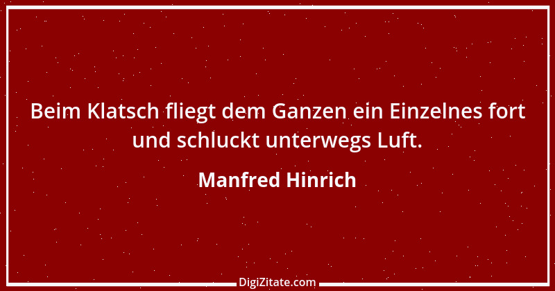 Zitat von Manfred Hinrich 3179