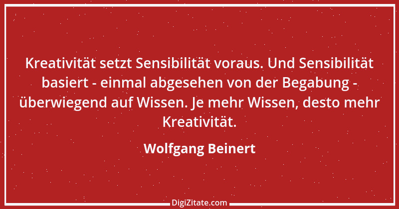 Zitat von Wolfgang Beinert 16