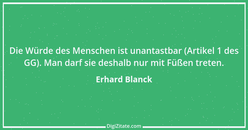 Zitat von Erhard Blanck 309