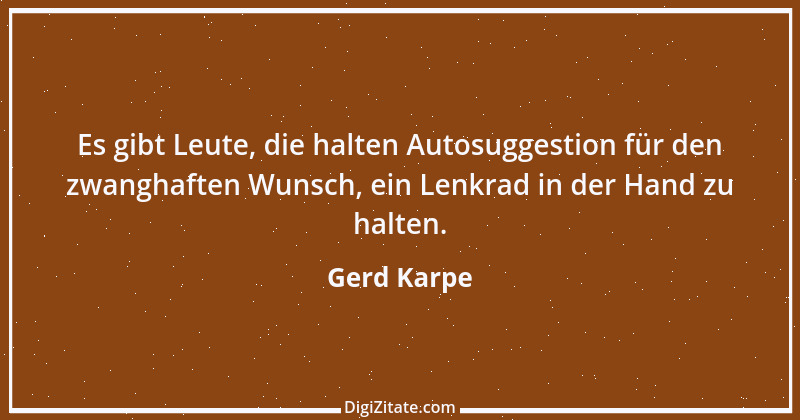 Zitat von Gerd Karpe 4