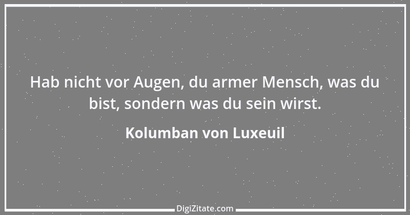 Zitat von Kolumban von Luxeuil 1