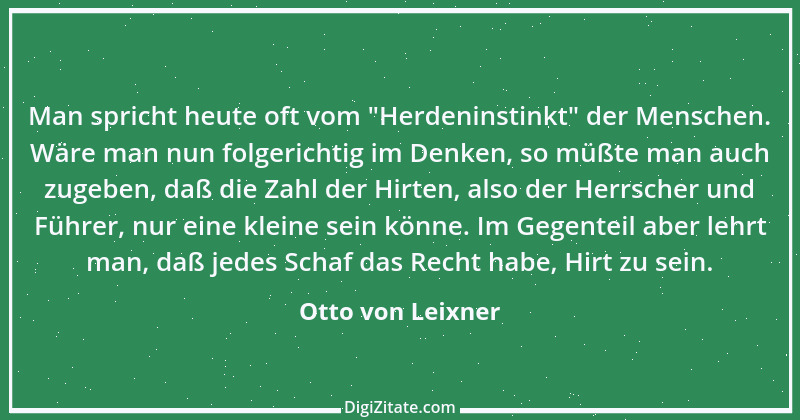 Zitat von Otto von Leixner 53