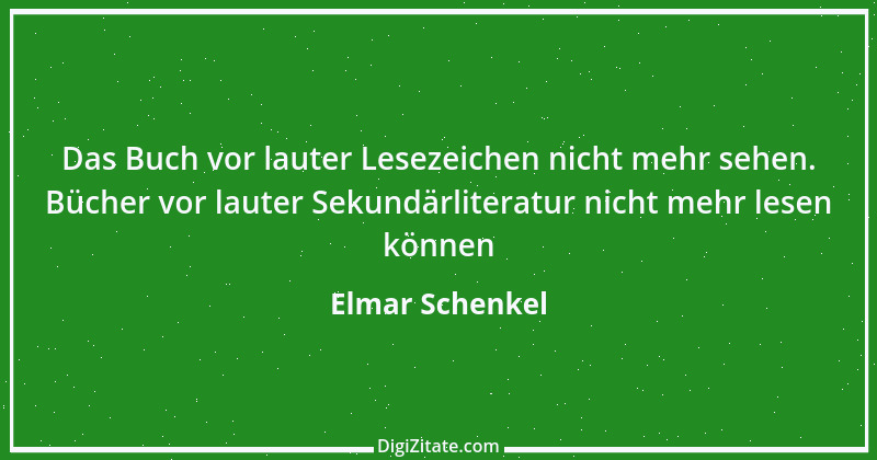 Zitat von Elmar Schenkel 219