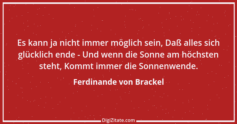 Zitat von Ferdinande von Brackel 7