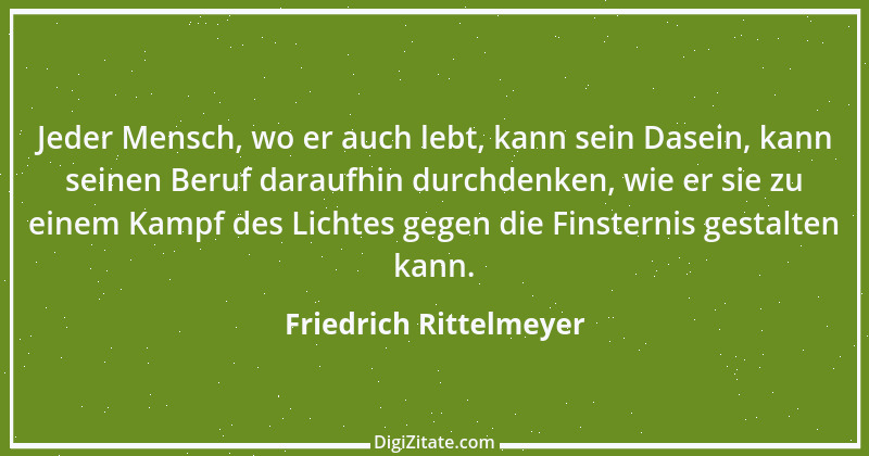 Zitat von Friedrich Rittelmeyer 29