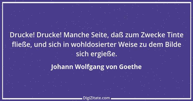 Zitat von Johann Wolfgang von Goethe 2006