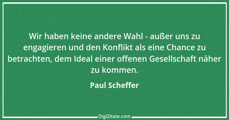 Zitat von Paul Scheffer 1