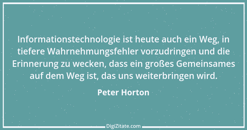 Zitat von Peter Horton 129