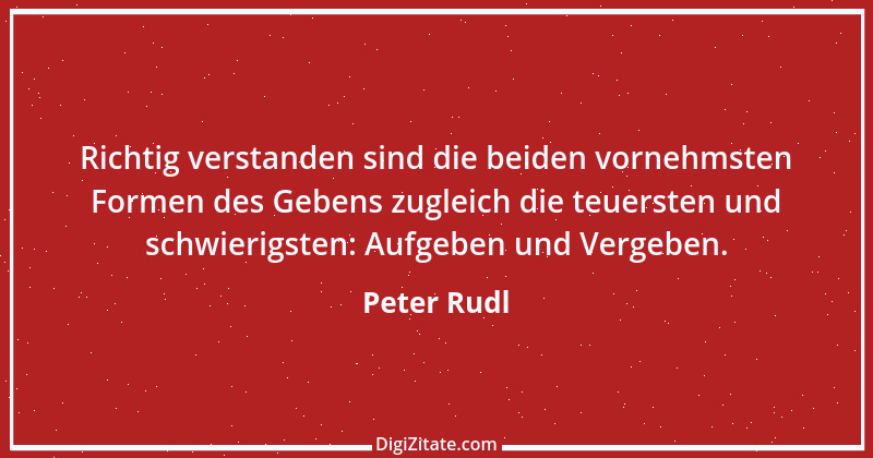 Zitat von Peter Rudl 1280