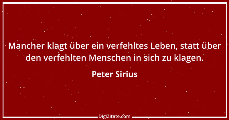 Zitat von Peter Sirius 406