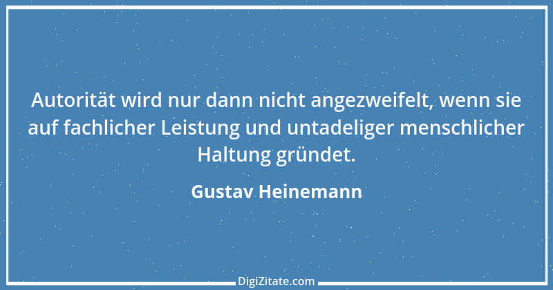 Zitat von Gustav Heinemann 25