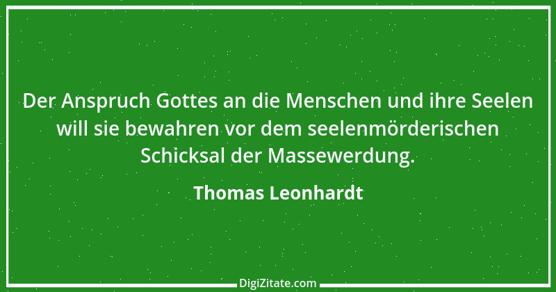 Zitat von Thomas Leonhardt 1