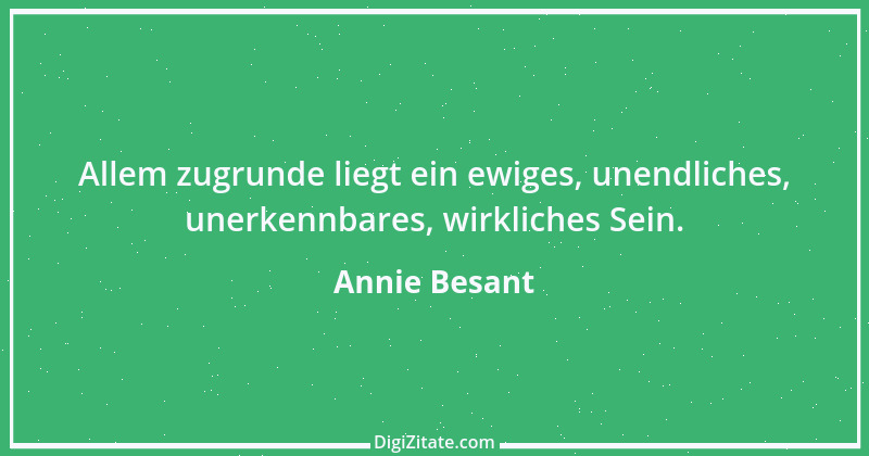 Zitat von Annie Besant 3