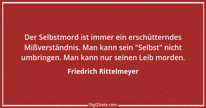 Zitat von Friedrich Rittelmeyer 31