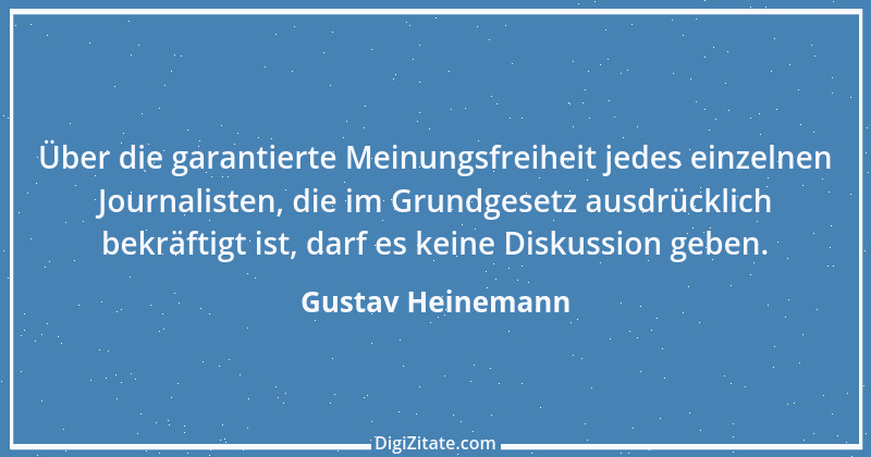 Zitat von Gustav Heinemann 26