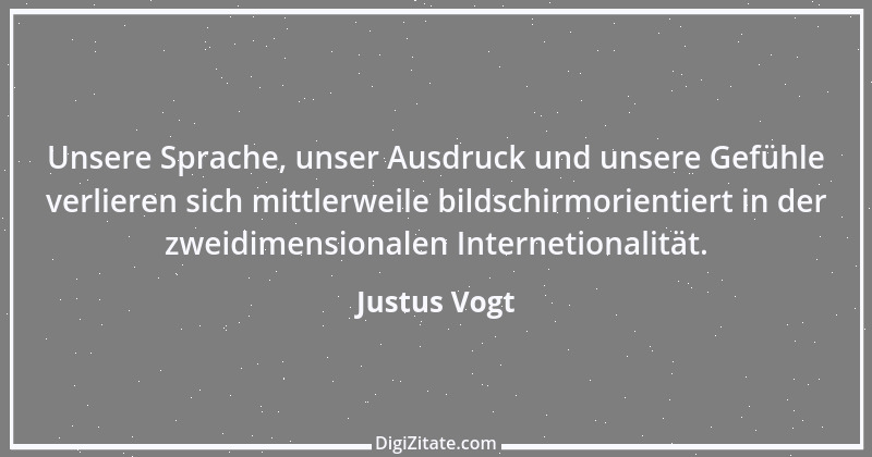 Zitat von Justus Vogt 150