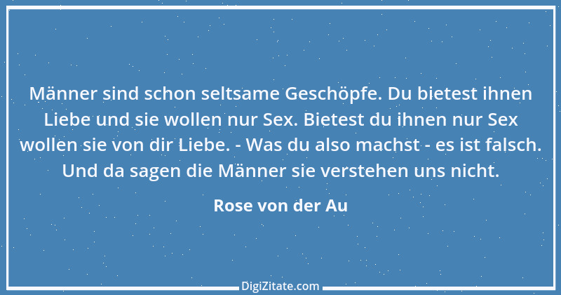 Zitat von Rose von der Au 66