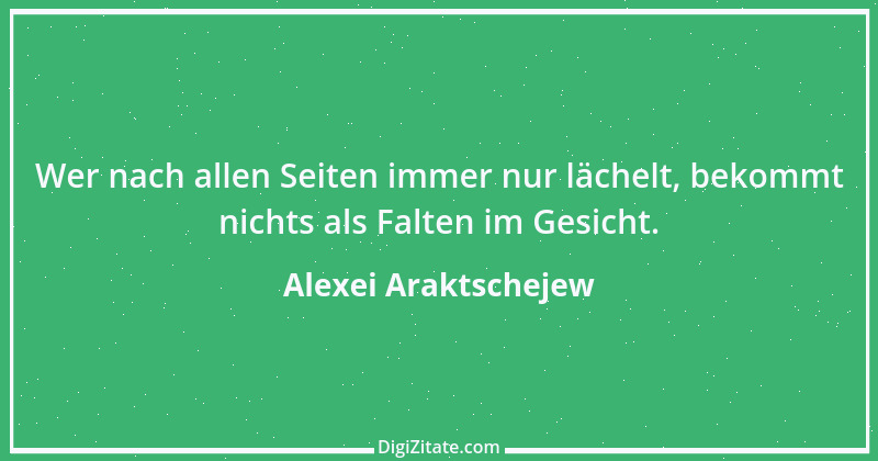 Zitat von Alexei Araktschejew 2