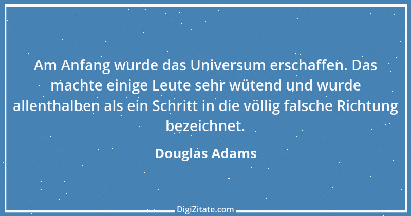 Zitat von Douglas Adams 5