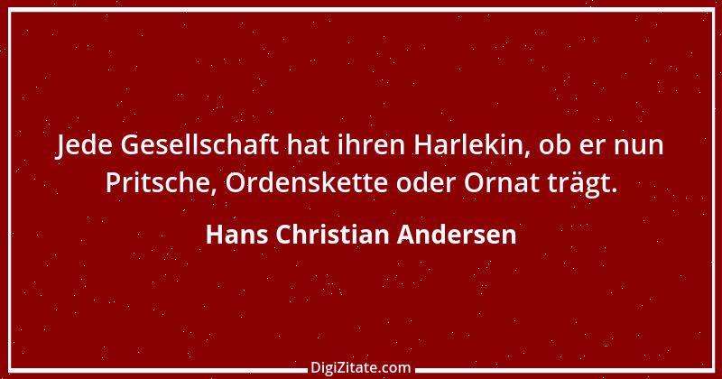 Zitat von Hans Christian Andersen 29