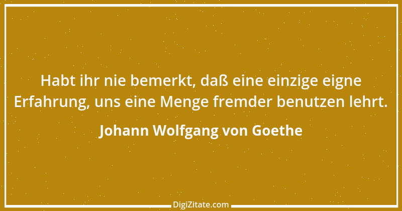 Zitat von Johann Wolfgang von Goethe 9