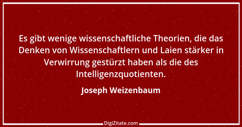 Zitat von Joseph Weizenbaum 10