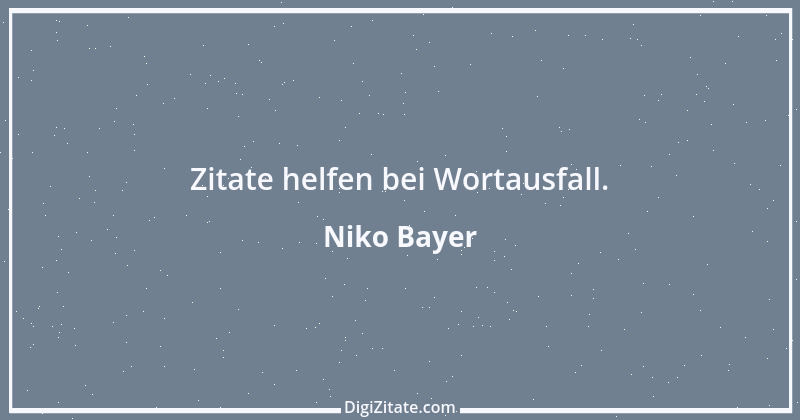 Zitat von Niko Bayer 1