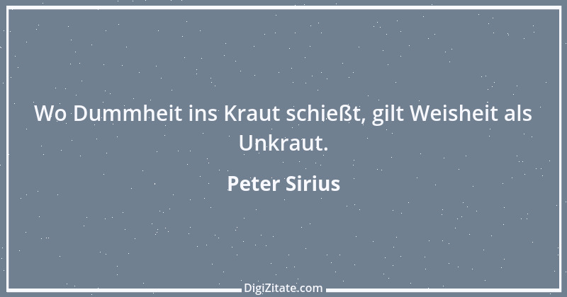 Zitat von Peter Sirius 409