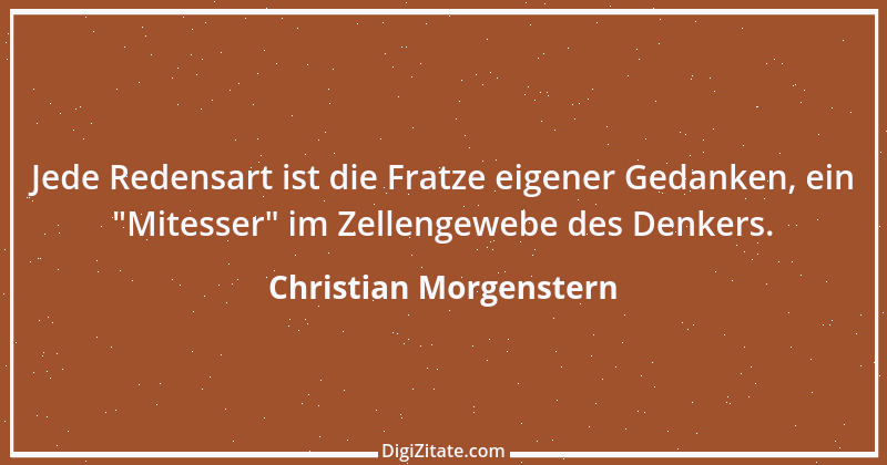 Zitat von Christian Morgenstern 533