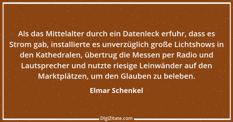 Zitat von Elmar Schenkel 223