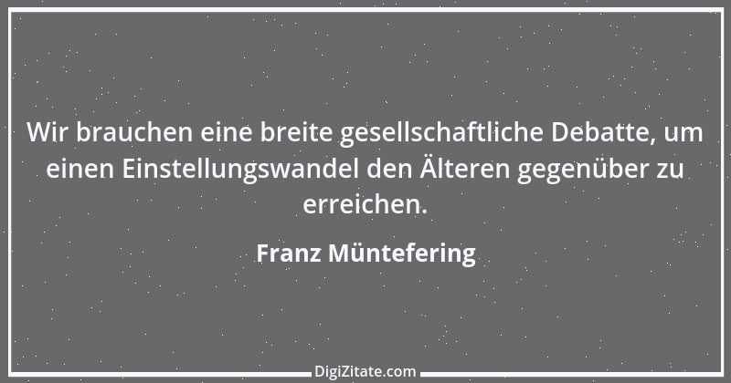 Zitat von Franz Müntefering 34