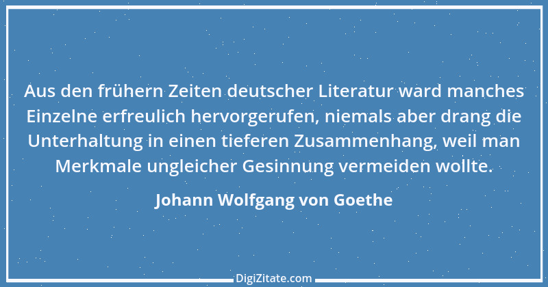 Zitat von Johann Wolfgang von Goethe 4010