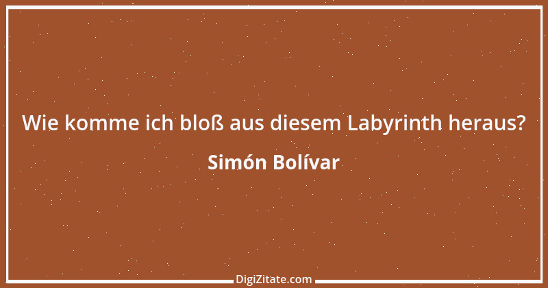 Zitat von Simón Bolívar 2