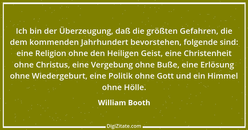 Zitat von William Booth 2