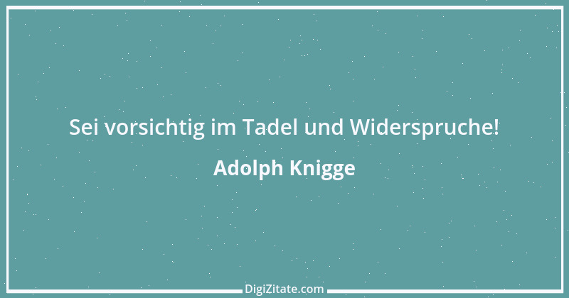 Zitat von Adolph Knigge 68