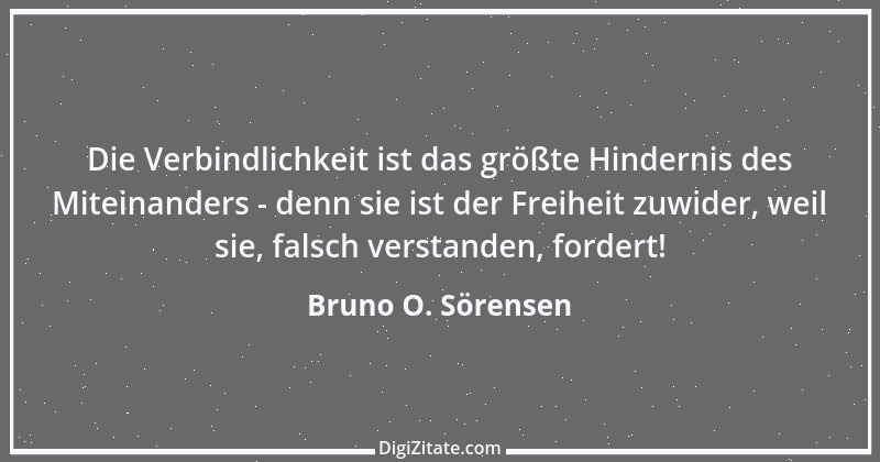 Zitat von Bruno O. Sörensen 28