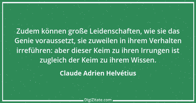 Zitat von Claude Adrien Helvétius 81