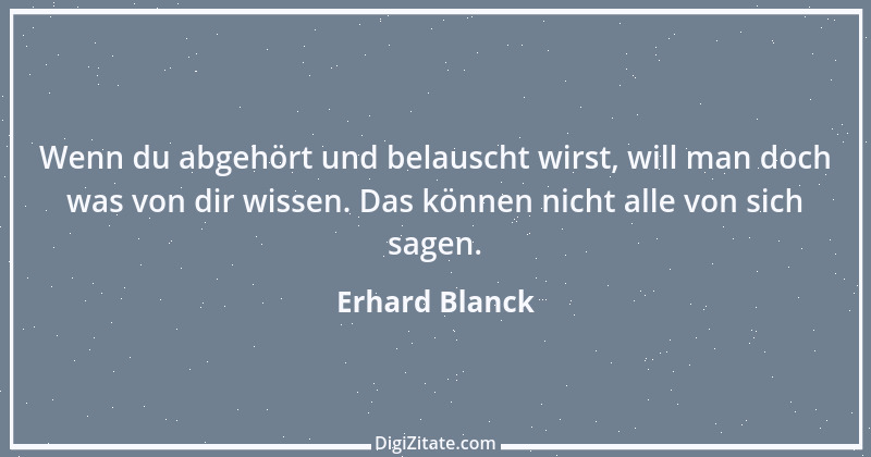 Zitat von Erhard Blanck 1566