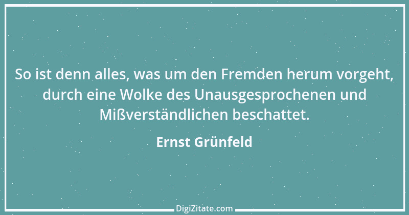 Zitat von Ernst Grünfeld 1