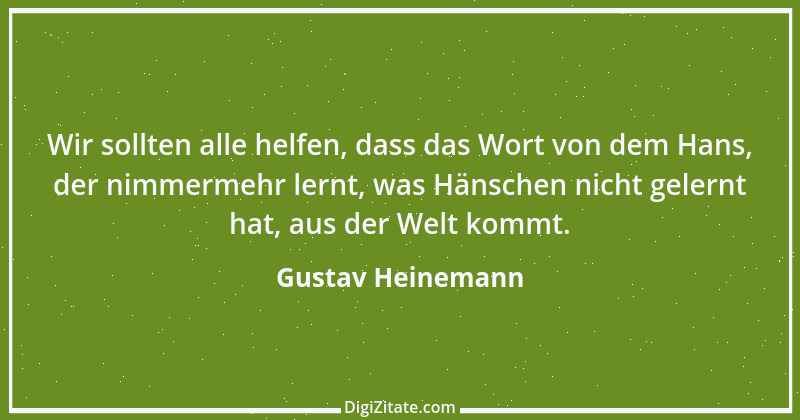 Zitat von Gustav Heinemann 29