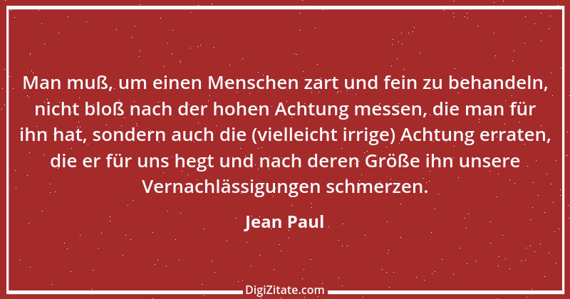 Zitat von Jean Paul 1156