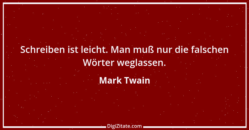 Zitat von Mark Twain 418