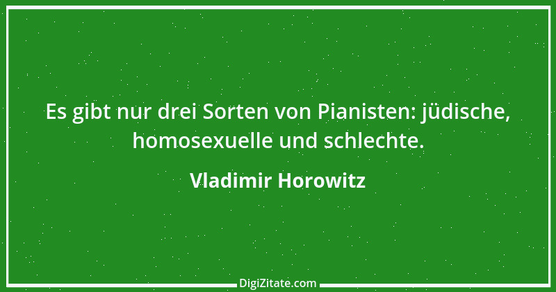 Zitat von Vladimir Horowitz 1