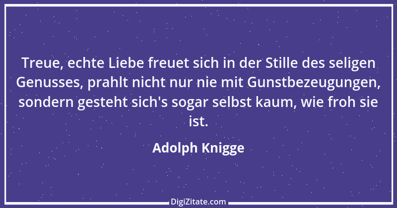 Zitat von Adolph Knigge 69