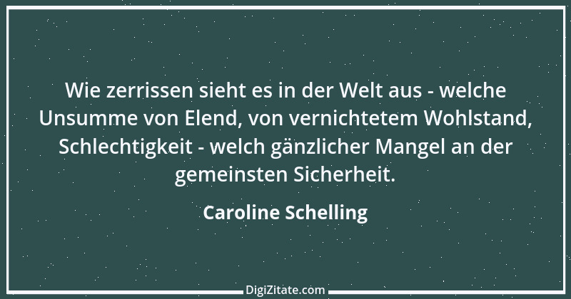 Zitat von Caroline Schelling 8