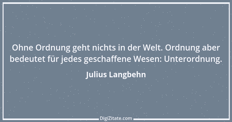 Zitat von Julius Langbehn 123