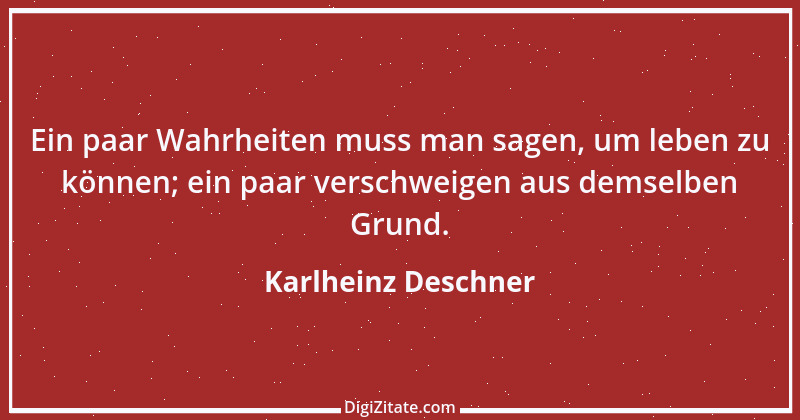 Zitat von Karlheinz Deschner 27