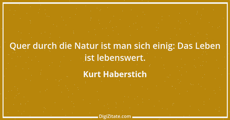 Zitat von Kurt Haberstich 215